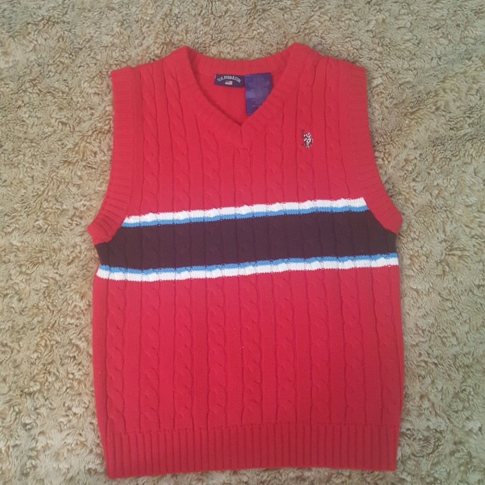 Boys Size 7 Polo Vest